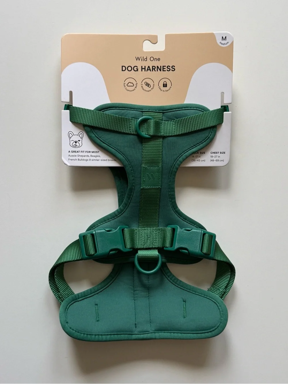 Wild One Dog Harness - Medium - Spruce Green